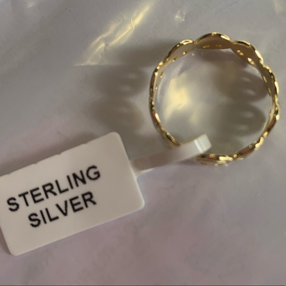 Smiley Face .925 Sterling Silver Ring - Picture 3 of 8